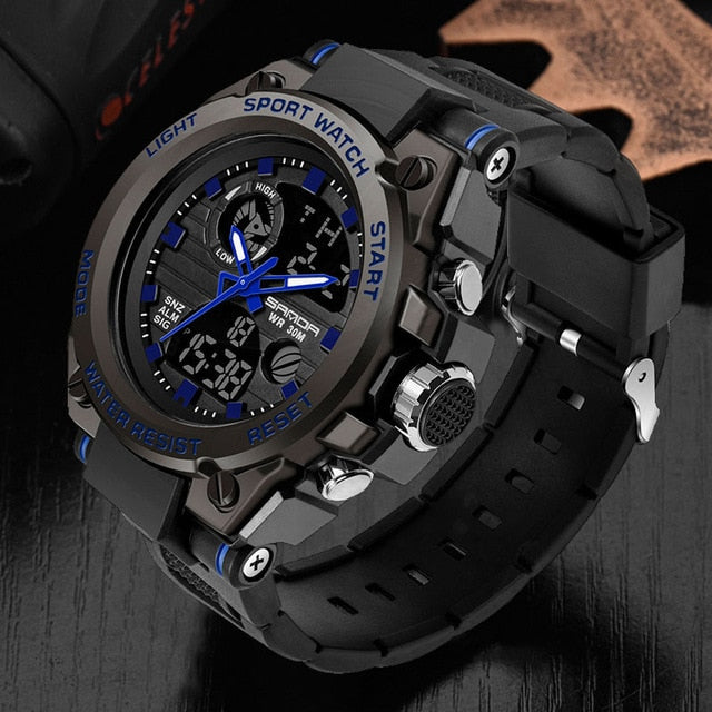 Military Army Sport Style Wristwatch