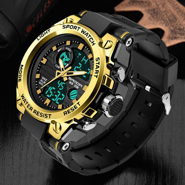 Military Army Sport Style Wristwatch