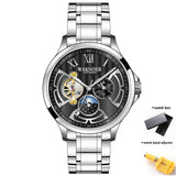 Wristwatch Waknoer Metal Steel