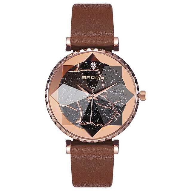 Leather Women Watches