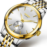 Stainless Steel Luxury Gold Men