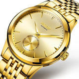 Stainless Steel Luxury Gold Men