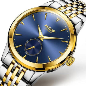 Stainless Steel Luxury Gold Men