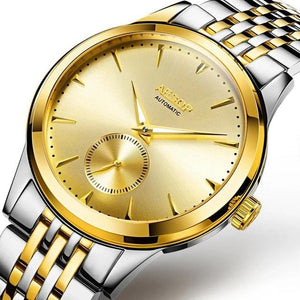 Stainless Steel Luxury Gold Men