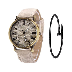 Retro Simple Women Watches Laides