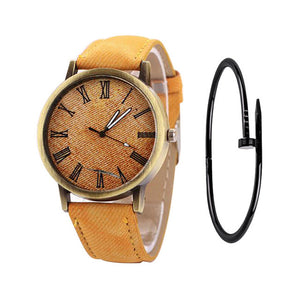 Retro Simple Women Watches Laides