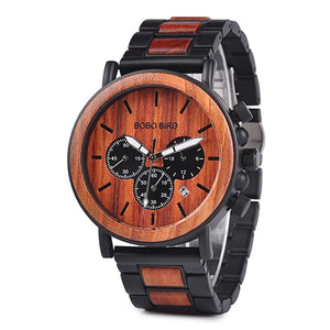 Luxury  Wooden Watch in Wood Gift Box