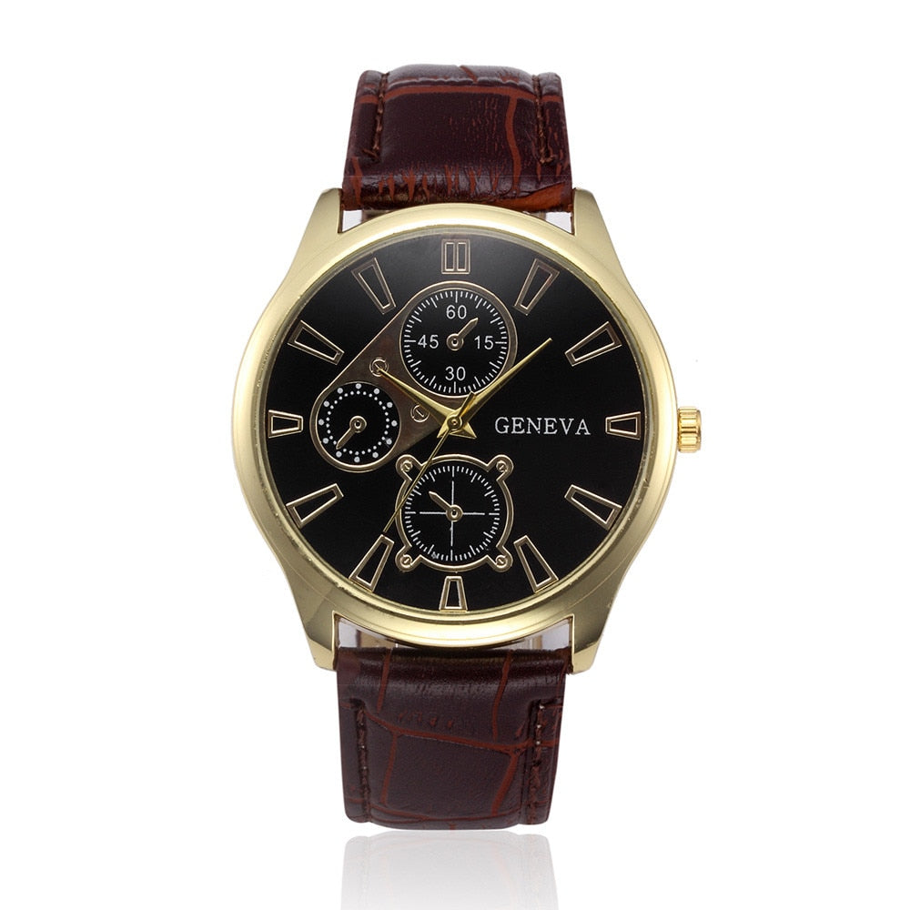 Business Fashion Retro Design Watches Men