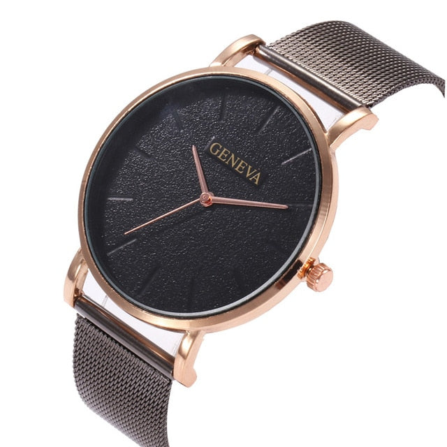 Top Brand Luxury quartz-watch men Casual Black Quartz Watch stainless steel clock male Relogio Man Watches reloj montre homme