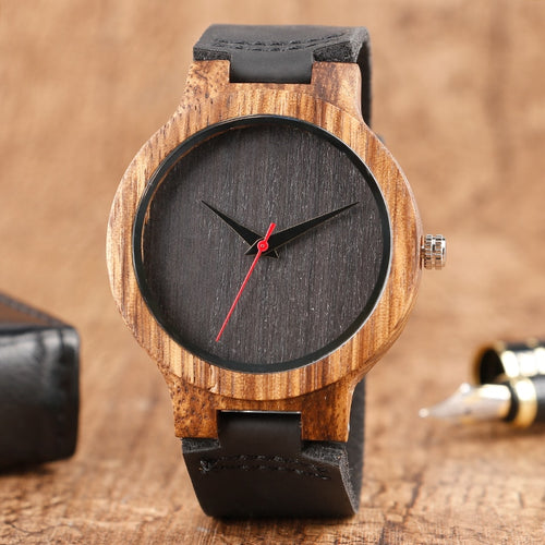 Natural Bamboo Wood Watch Men & Women