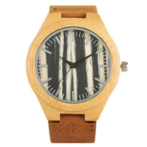 Natural Bamboo Wood Watch Men & Women