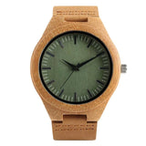 Natural Bamboo Wood Watch Men & Women