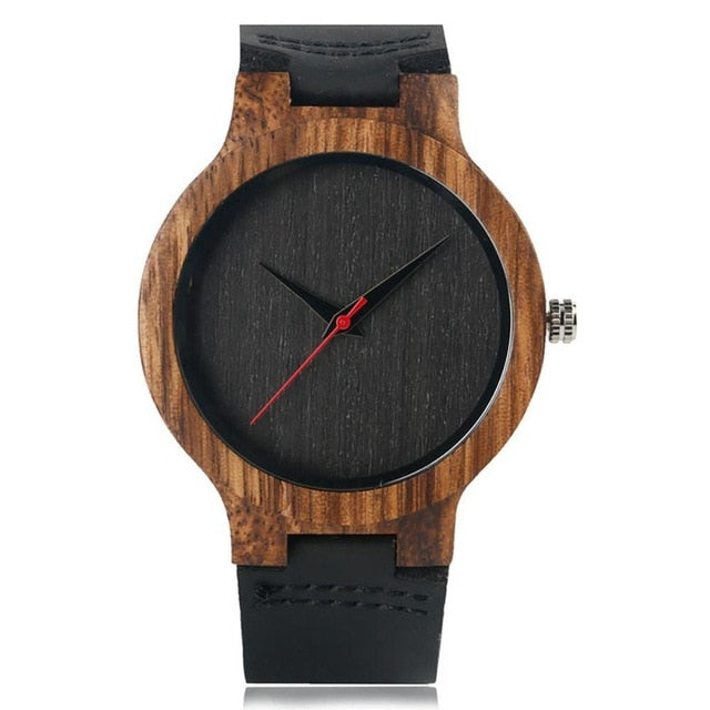 Natural Bamboo Wood Watch Men & Women