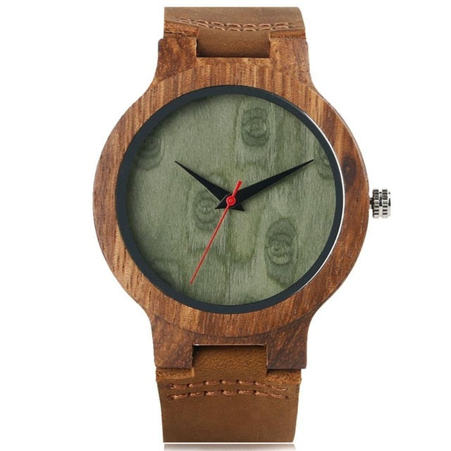 Natural Bamboo Wood Watch Men & Women