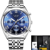 Mens Watches Top Brand Luxury Waterproof 24 Hour Date Quartz Clock