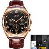 Mens Watches Top Brand Luxury Waterproof 24 Hour Date Quartz Clock