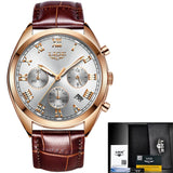 Mens Watches Top Brand Luxury Waterproof 24 Hour Date Quartz Clock