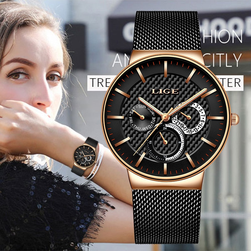 Women Fashion Watch Creative Lady Casual