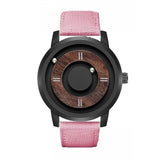 EUTOUR Magnetic Wood Watch Men