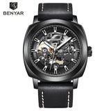 Benyar Men Watch Skeleton